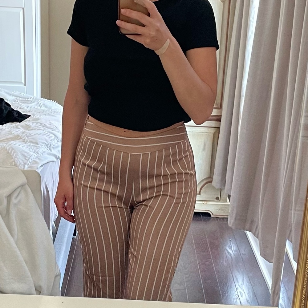 SHOWPO striped pants- Size 6
